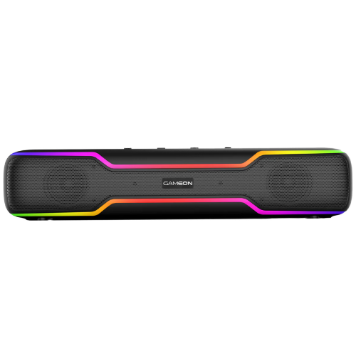 GAMEON Dominator Blaze Kablosuz RGB Siyah Soundbar