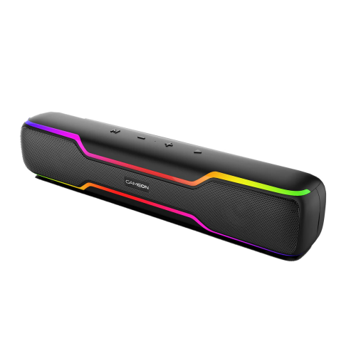 GAMEON Dominator Blaze Kablosuz RGB Siyah Soundbar