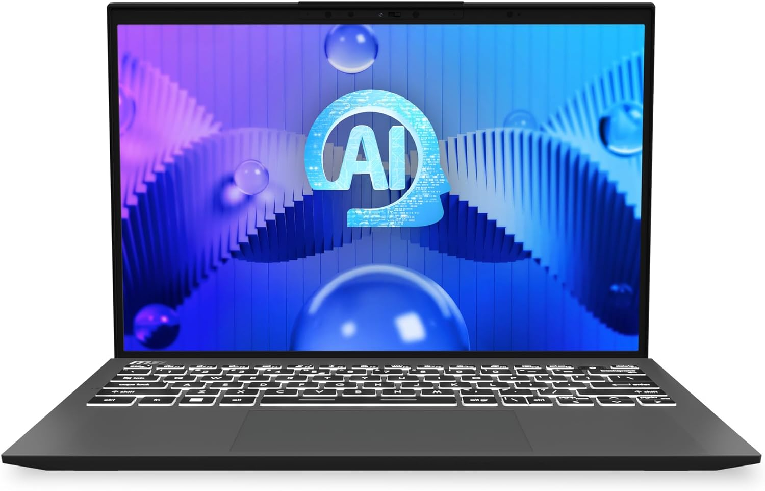 MSI Prestige 13 AI EVO A1MG-022TR Intel Core Ultra 7 155H 16GB LPDDR5 Intel Arc (UMA) 1TB SSD 13.3″ QHD OLED Windows 11 Home Gri Notebook