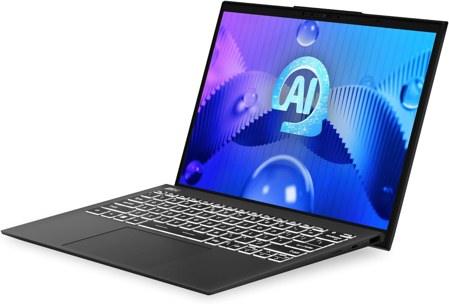 MSI Prestige 13 AI EVO A1MG-022TR Intel Core Ultra 7 155H 16GB LPDDR5 Intel Arc (UMA) 1TB SSD 13.3″ QHD OLED Windows 11 Home Gri Notebook
