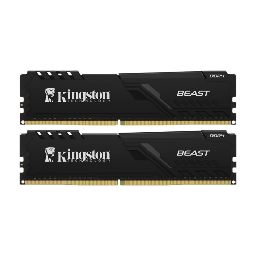 Kingston Beast KF436C17BBK2/16TR 16GB (2x8) DDR4 3600Mhz CL17 Siyah Gaming RAM (Bellek)
