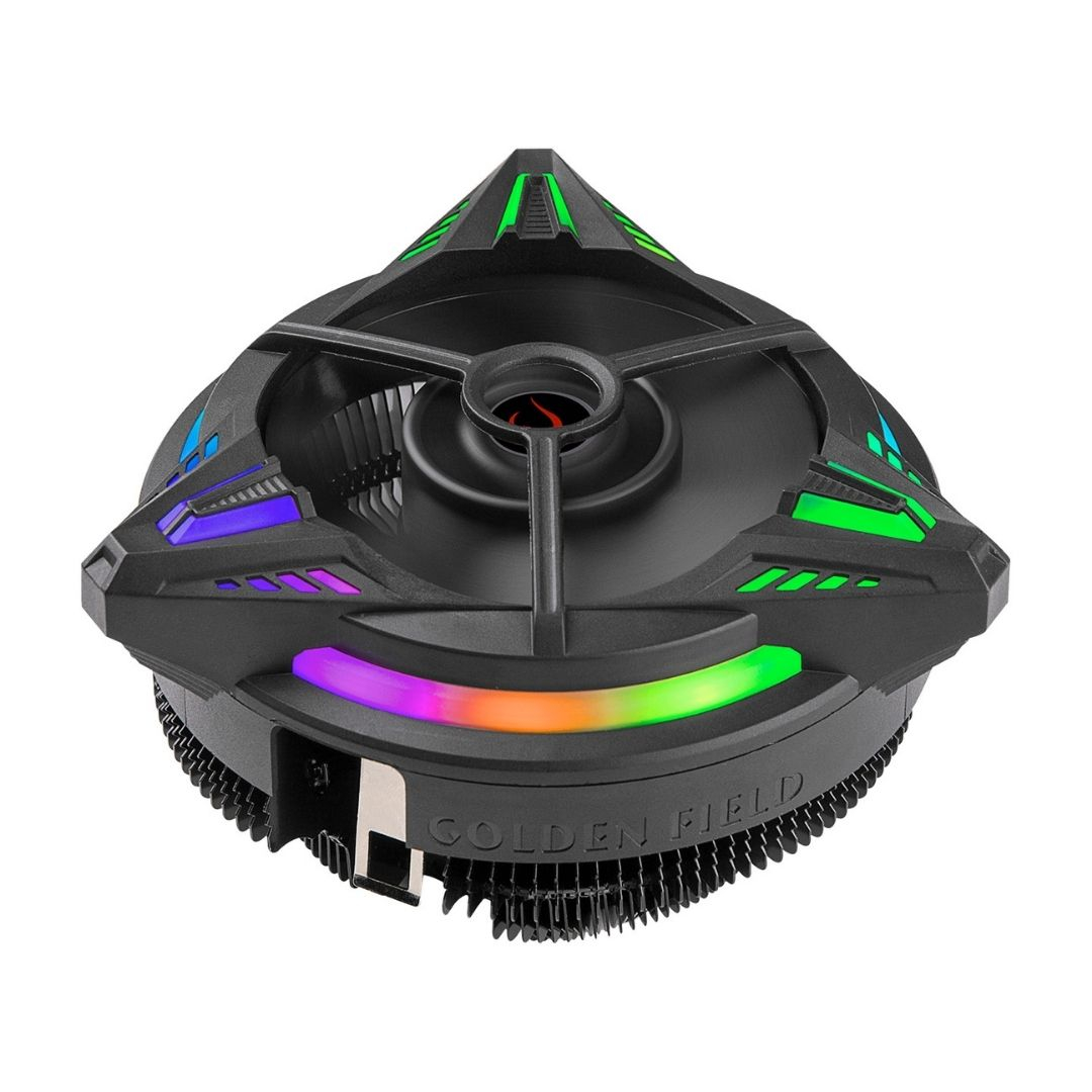 Rampage RM-C03 COOLBLADE Rainbow 43CFM 80mm Fan Intel LGA1700/AMD AM5 Uyumlu Hava Soğutucu