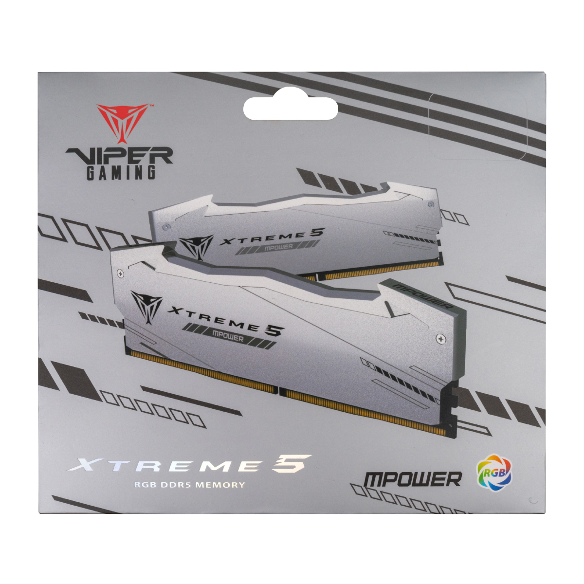 Patriot Viper Xtreme 5 MPOWER RGB PVXR548G80C38KM 48GB (2x24GB) DDR5 8000MHz CL38 Gaming Ram (Bellek)