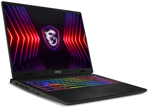 MSI Sword 16 HX B14VGKG-473XTR i7-14650HX 32GB DDR5 RTX4070 GDDR6 8GB 1TB SSD 16.0″ 144Hz FreeDOS Full HD Notebook