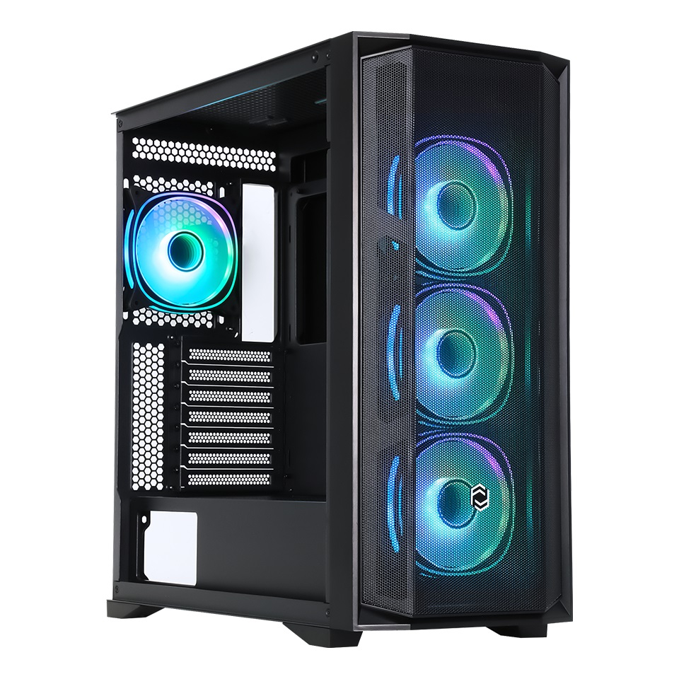 Frisby CX-500 750W 80+ Bronze 4xARGB FAN Mid Tower Siyah Mesh Gaming (Oyuncu) Kasa