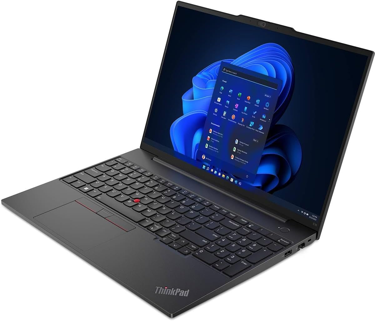 Lenovo ThinkPad E16 21JN004UTX Gen 1 i5-1335U 16GB 512GB SSD 16″ WUXGA Windows11 Pro Notebook