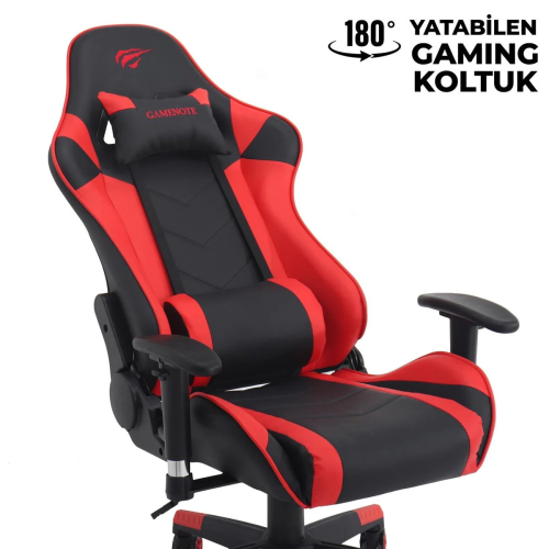 Havit Gamenote GC932A Siyah/Kırmızı Gaming (Oyuncu) Koltuğu