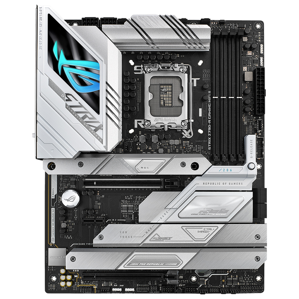 ASUS ROG Strix Z790-A Gaming WIFI II Intel Z790 Soket 1700 DDR5 8000(OC)MHz ATX Gaming (Oyuncu) Anakart