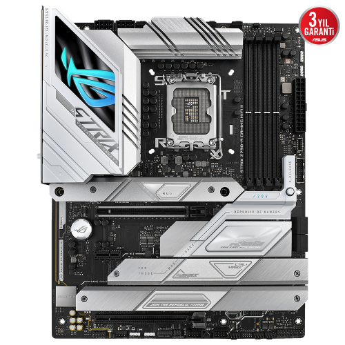 ASUS ROG Strix Z790-A Gaming WIFI II Intel Z790 Soket 1700 DDR5 8000(OC)MHz ATX Gaming (Oyuncu) Anakart