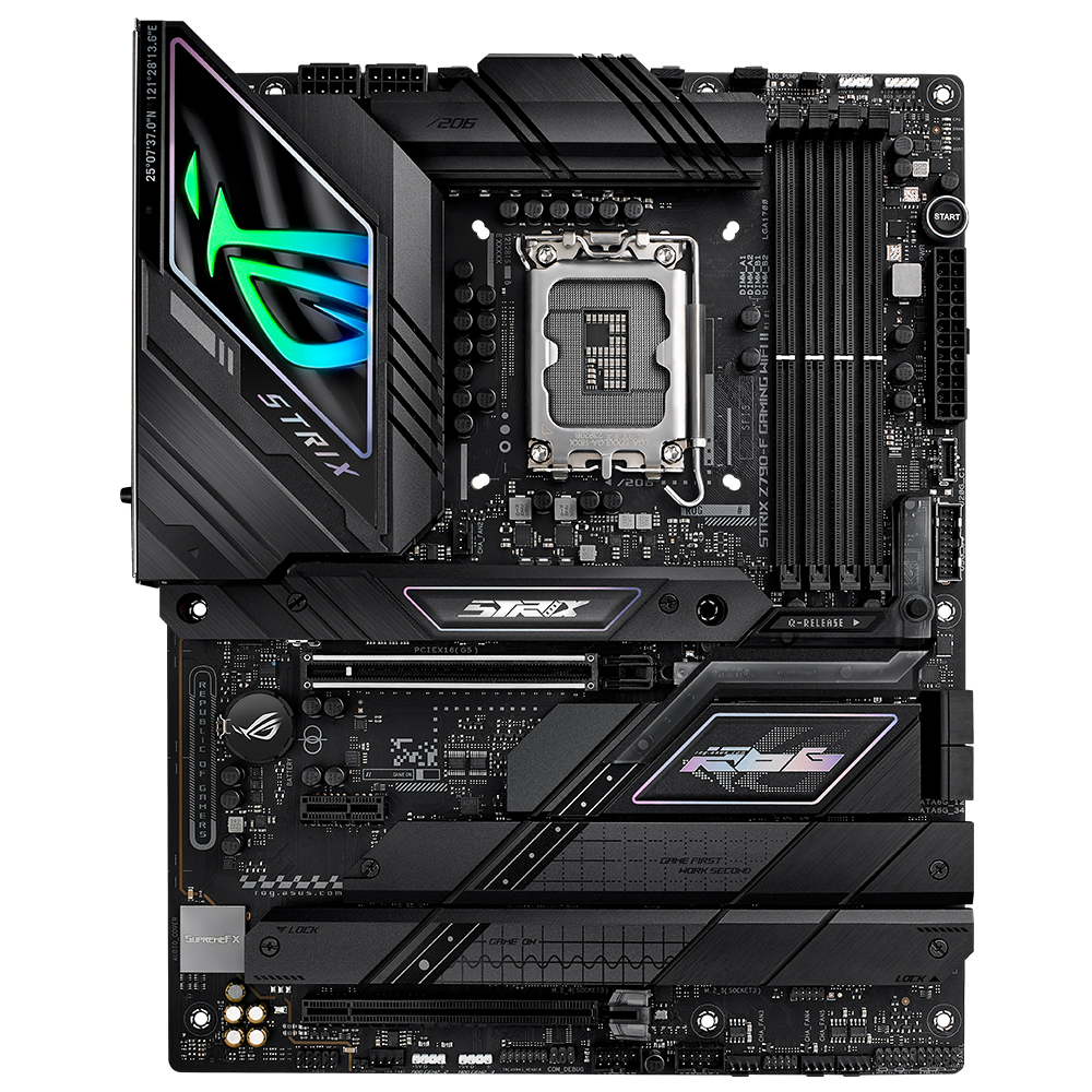 ASUS ROG Strix Z790-F Gaming WIFI II Intel Z790 Soket 1700 DDR5 8000(OC)MHz ATX Gaming (Oyuncu) Anakart