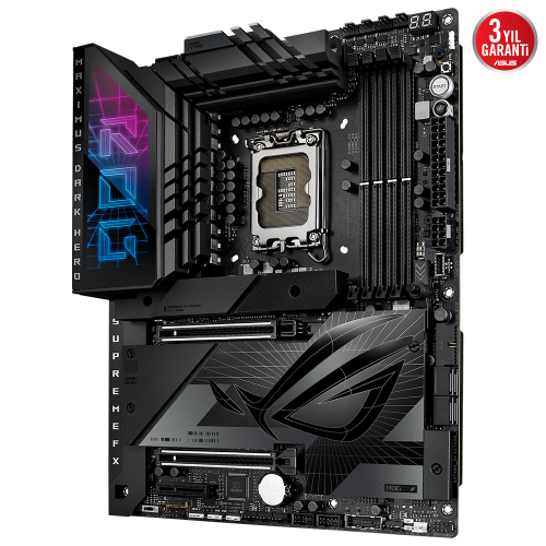 ASUS ROG Maximus Z790 Dark Hero Intel Z790 Soket 1700 DDR5 8000(OC)MHz ATX Gaming (Oyuncu) Anakart