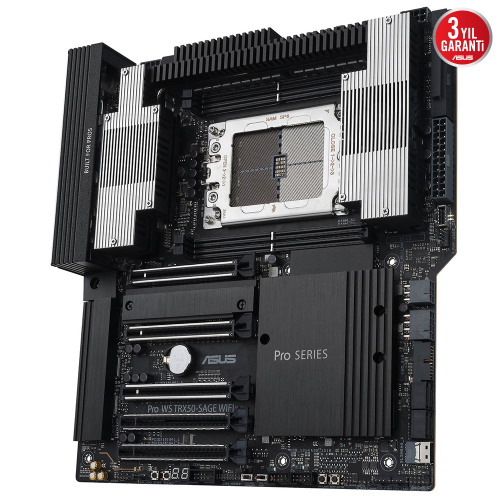 ASUS PRO WS TRX50-SAGE WIFI AMD TRX50 Soket sTR5 DDR5 CEB Anakart