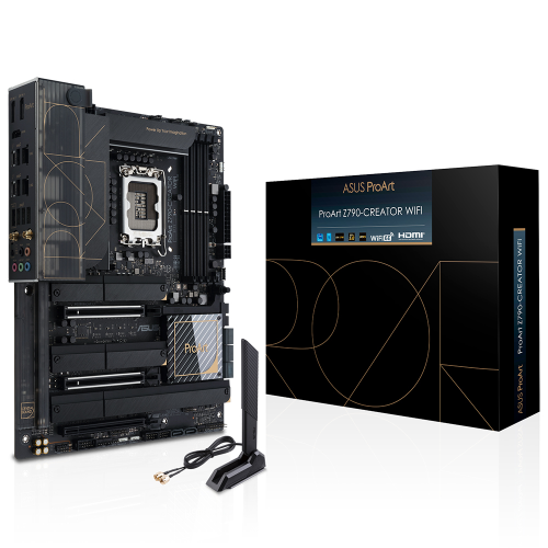 ASUS PROART Z790-CREATOR WIFI Intel Z790 Soket 1700 DDR5 7200(OC)MHz ATX Gaming (Oyuncu) Anakart