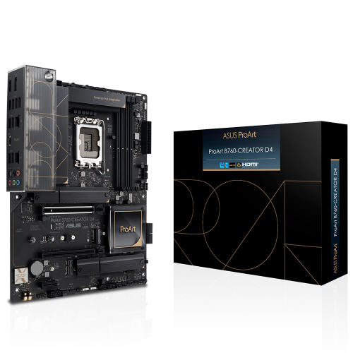 ASUS ProArt B760-CREATOR D4 Intel LGA1700 Soket DDR4 5333(OC)MHz ATX Anakart