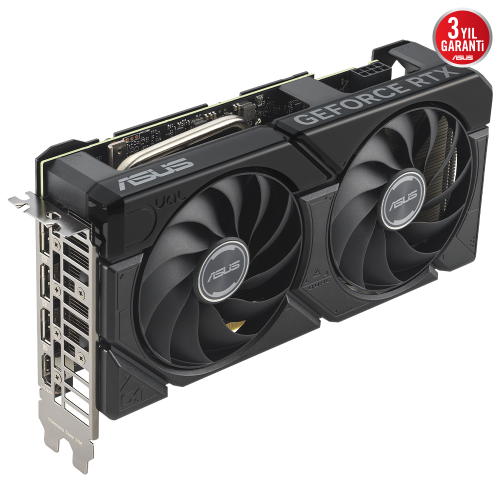 ASUS Dual GeForce RTX 4060 Ti EVO OC 8GB DUAL-RTX4060TI-O8G-EVO GDDR6 128Bit DX12 DLSS 3 Gaming (Oyuncu) Ekran Kartı