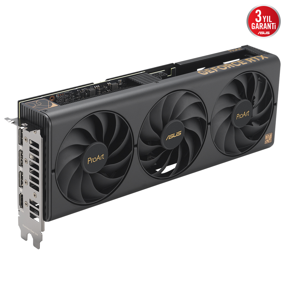 ASUS ProArt GeForce RTX 4070 SUPER OC 12GB PROART-RTX4070S-O12G GDDR6X 192Bit DX12 DLSS 3 Gaming (Oyuncu) Ekran Kartı