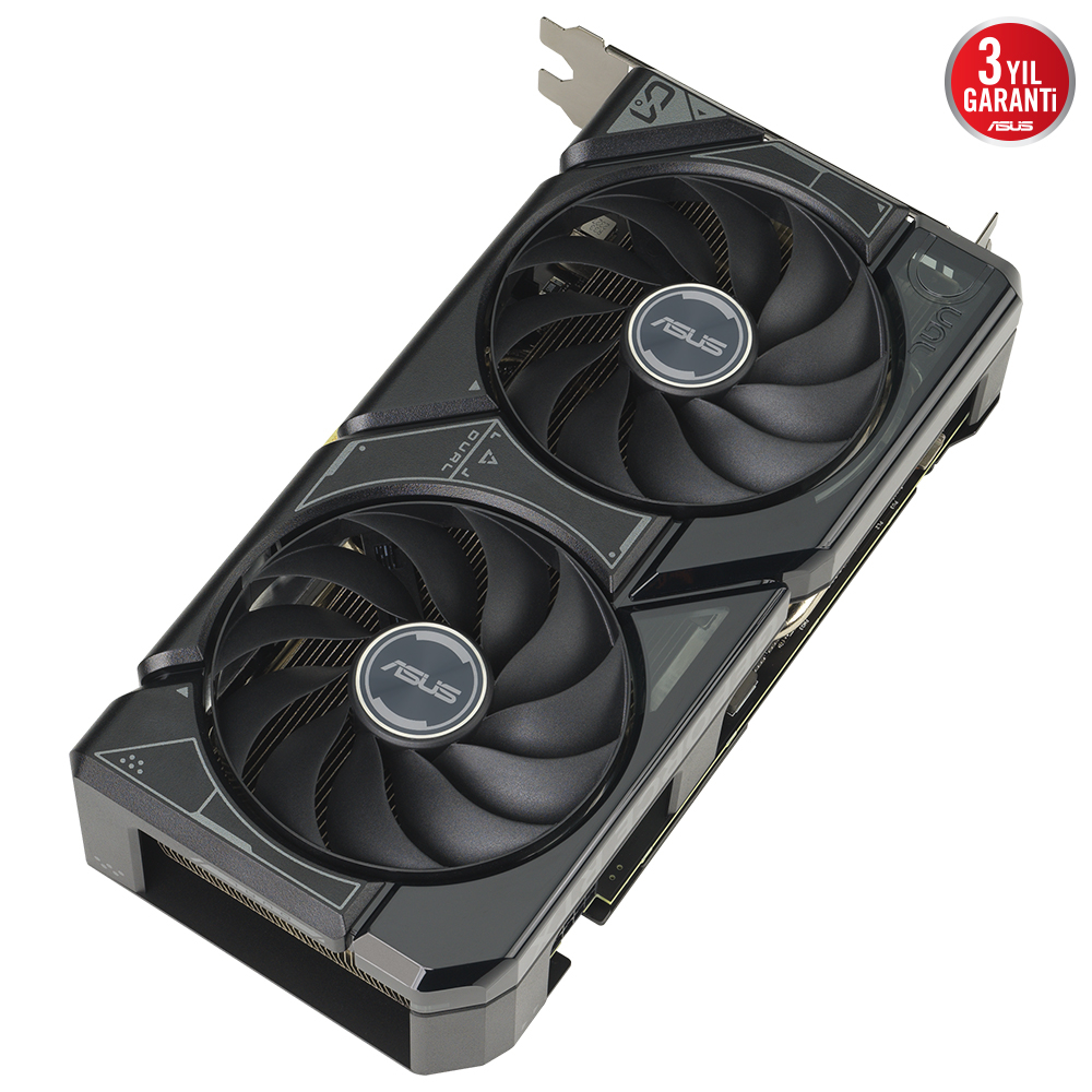 ASUS Dual GeForce RTX 4060 TI OC DUAL-RTX4060TI-O8G-SSD 8GB GDDR6 128Bit DLSS 3 Gaming (Oyuncu) Ekran Kartı