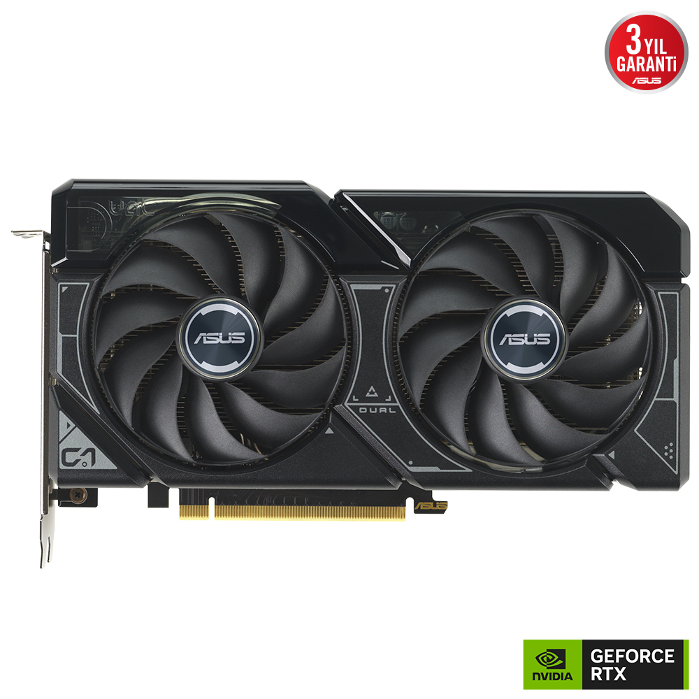 ASUS Dual GeForce RTX 4060 TI OC DUAL-RTX4060TI-O8G-SSD 8GB GDDR6 128Bit DLSS 3 Gaming (Oyuncu) Ekran Kartı
