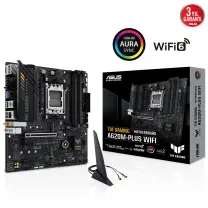 ASUS TUF Gaming A620M-PLUS WIFI AMD A620 Soket AM5 DDR5 6400(OC)MHz mATX Anakart