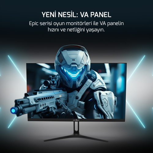James Donkey Epic E10 23.8″ 200Hz 0.5Ms FHD VA Panel Gaming Monitör (Sıfır Ölü Piksel Garantili)