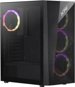 XPG Lander 500 LANDER5004A-BKCWW 4xARGB Fan Temperli Cam Mid Tower Gaming (Oyuncu) Kasa