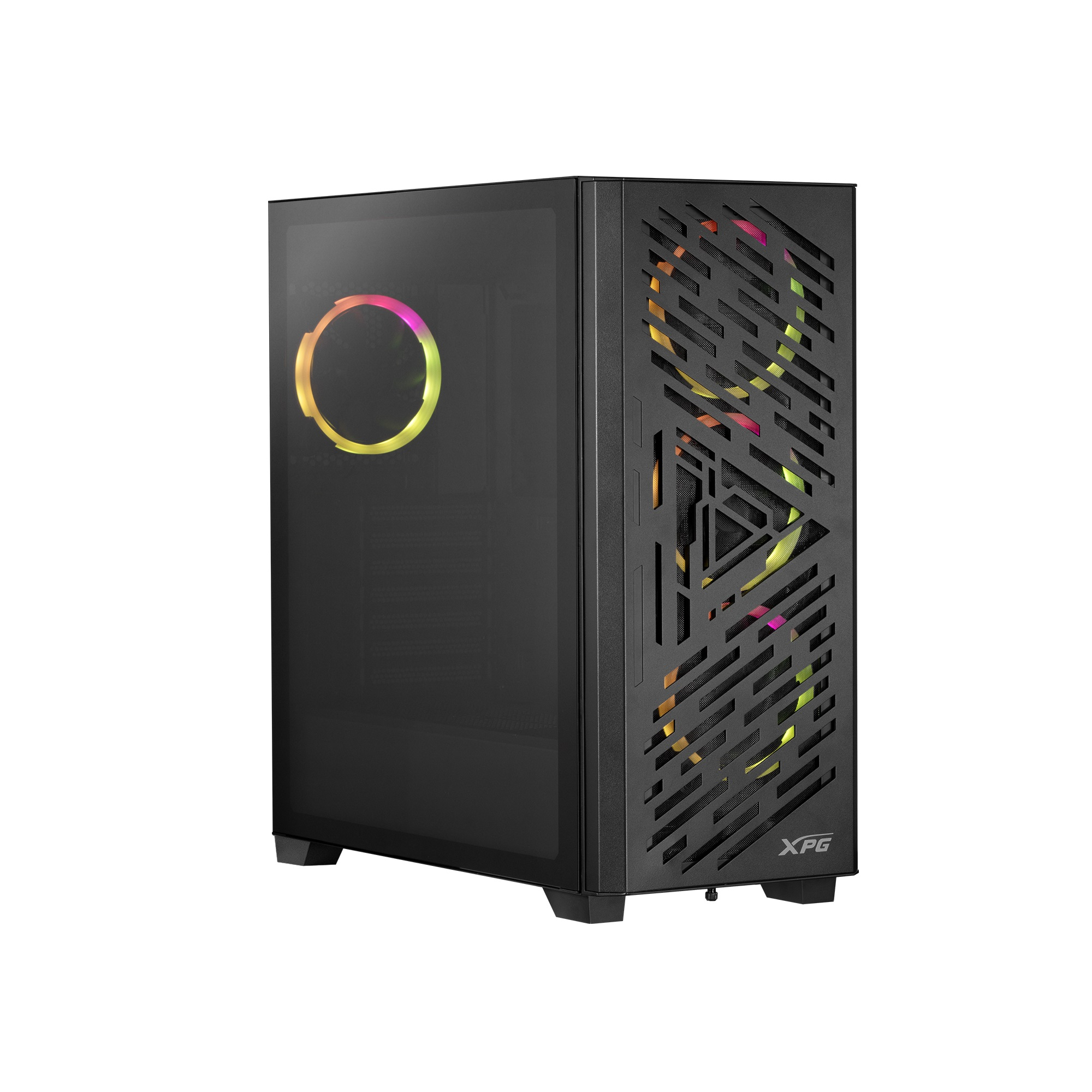 XPG Lander 501 LANDER5014A-BKCWW 4xARGB Fan Temperli Cam Mid Tower Gaming (Oyuncu) Kasa