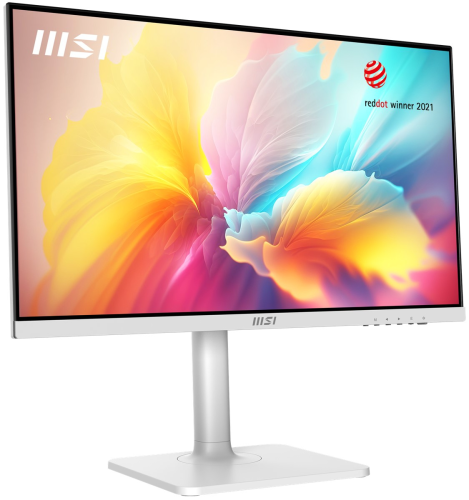 MSI MODERN MD2412PW 23.8″ 100Hz 1MS Adaptive-Sync FHD Flat IPS Pivot Beyaz Type-C Monitör