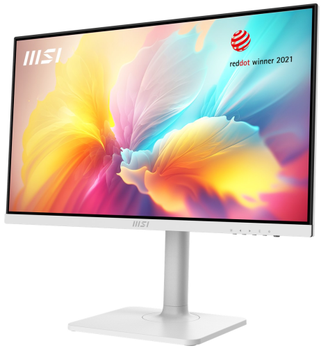 MSI MODERN MD2412PW 23.8″ 100Hz 1MS Adaptive-Sync FHD Flat IPS Pivot Beyaz Type-C Monitör