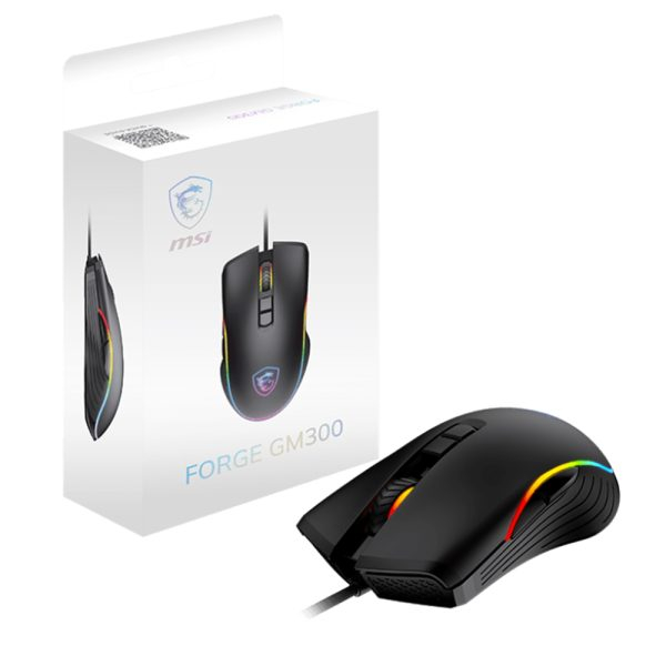 MSI FORGE GM300 Siyah Kablolu Gaming (Oyuncu) Mouse