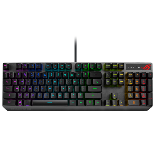 ASUS ROG Strix Scope RX Aura Sync Mekanik Blue Switch RGB Kablolu Gaming (Oyuncu) Klavye