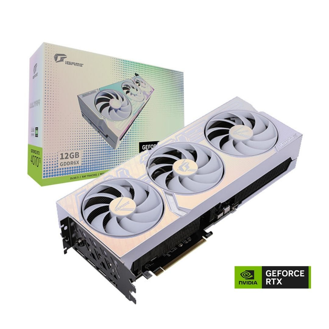 COLORFUL iGame RTX 4070 Ti Ultra 12GB GDDR6X 192Bit W OC-V DX12 Gaming (Oyuncu) Ekran Kartı