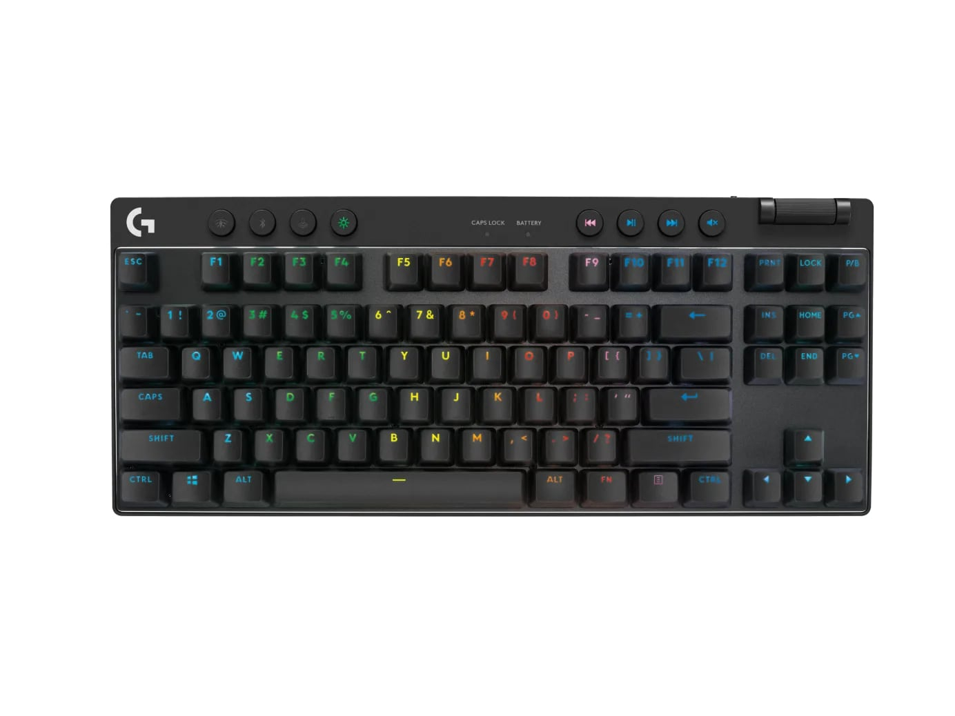Logitech G Pro X Lightspeed Kablosuz Tactile  İngilizce Q Siyah Oyuncu Klavyesi - 920-012136