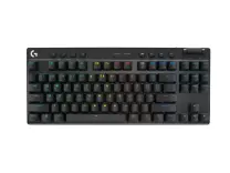 Logitech G Pro X Lightspeed Kablosuz Tactile İngilizce Q Siyah Oyuncu Klavyesi - 920-012136