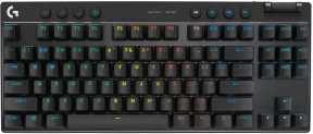 Logitech G Pro X Lightspeed Kablosuz Tactile İngilizce Q Siyah Oyuncu Klavyesi - 920-012136