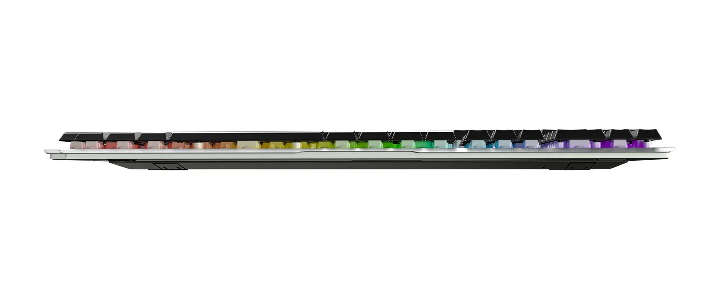 Lenovo Lecoo KB121 Rainbow Mekanik Hisli Membran Türkçe Q Gri Gaming (Oyuncu) Klavye