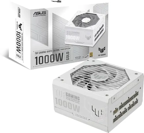 ASUS TUF-GAMING-1000G White 1000W 80+ Gold Full Modüler Gaming Power Supply