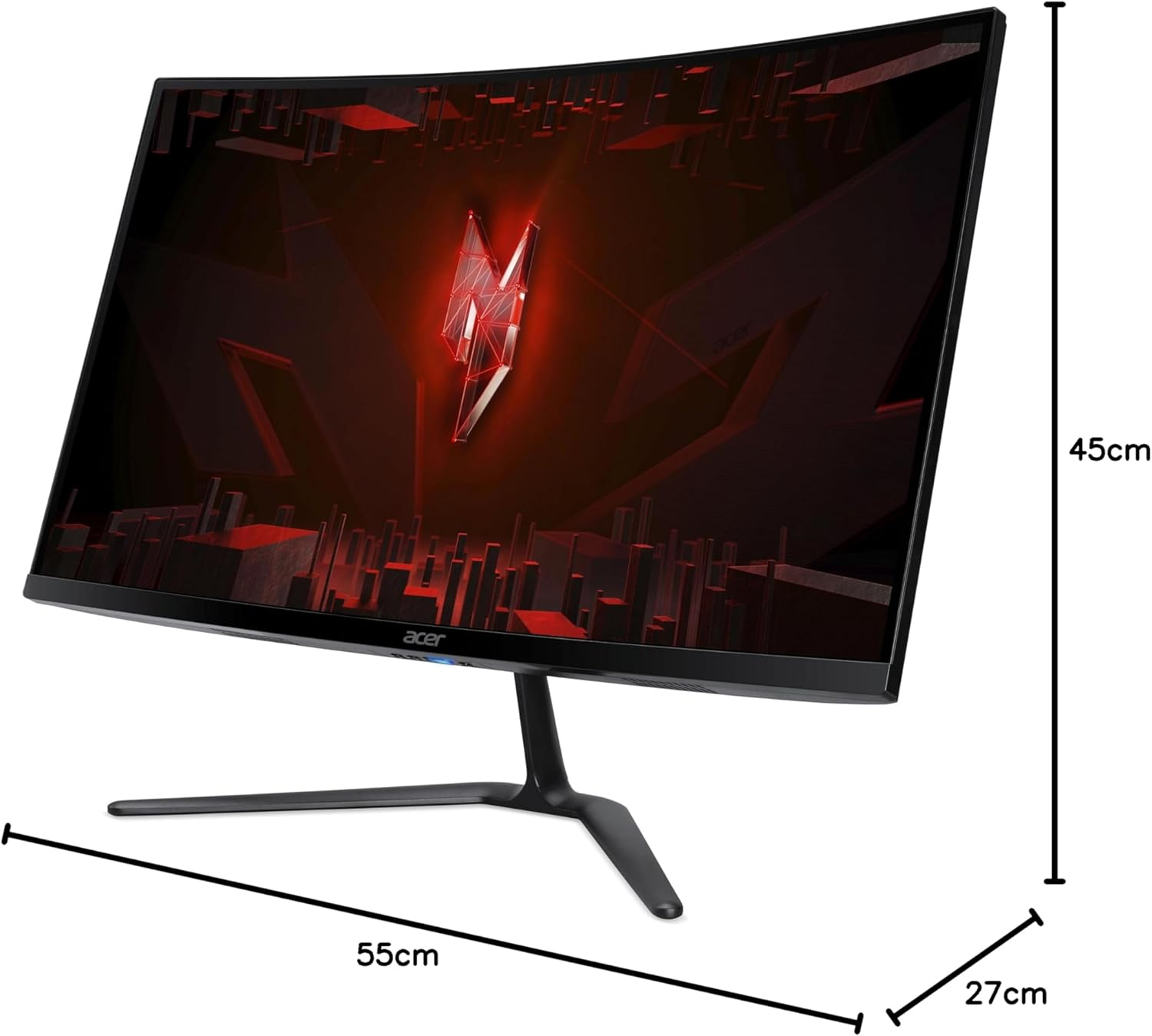 Acer UM.HE0EE.302 ED270RS3 27” 1ms 180Hz VA Full HD Curved Gaming (Oyuncu) Monitör