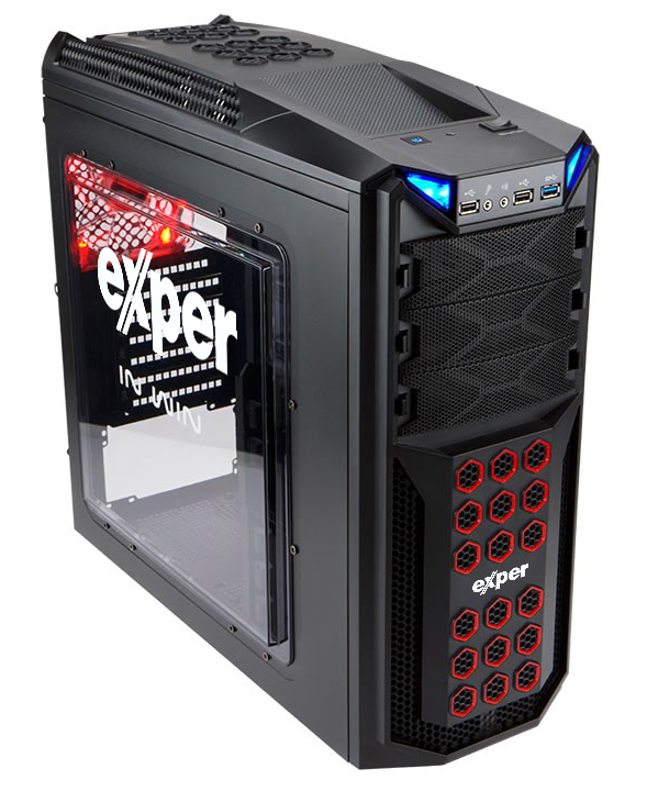 Exper Gaming Xcellerator XC207 i7 13700F H610 32GB 1TB M.2 SSD RTX3060TI 8GB 650W W11 Pro Masaüstü PC