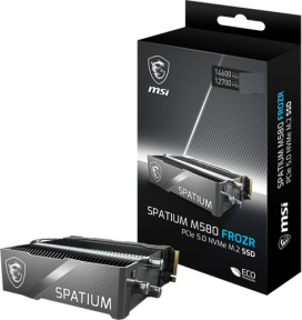 MSI Spatium M580 FROZR Soğutuculu PCI-Express 5.0 4 TB M.2 SSD