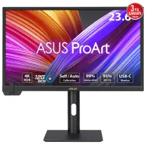 ASUS ProArt PA24US 23.6″ 5ms 60Hz 4K IPS Pivot Monitör
