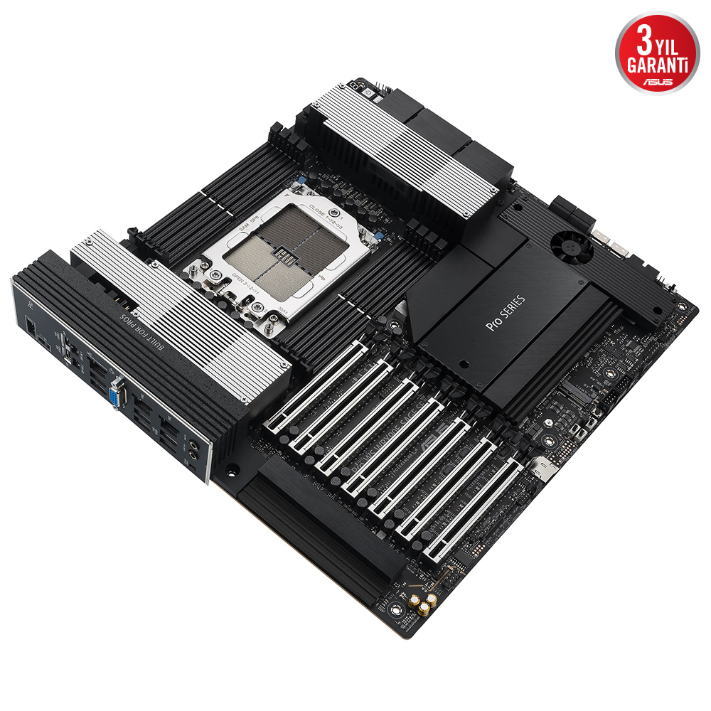 ASUS PRO WS WRX90E-SAGE SE AMD WRX90 DDR5 7600MHz Anakart