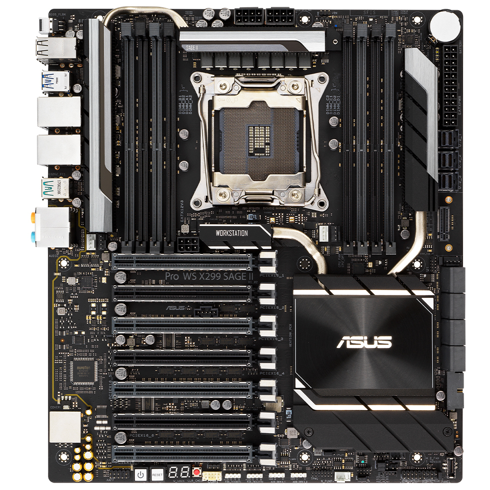 ASUS PRO WS X299 SAGE II Intel X299 LGA2066 DDR4 Anakart