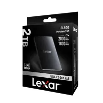 Lexar 2TB LSL500X002T-RNBNG EXT.SSD USB3.2 2000MB/ 1800MB/s SSD Disk
