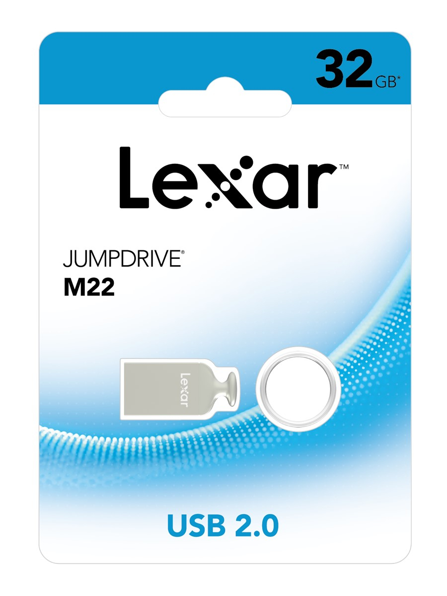 Lexar 32GB LJDM022032G-BNJNG JumpDrive M22 USB 2.0 USB Light Gold Flash Bellek