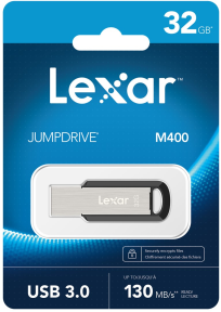 Lexar 32GB LJDM400032G-BNBNG JumpDrive M400 USB 3.0 130MB/s USB Flash Bellek