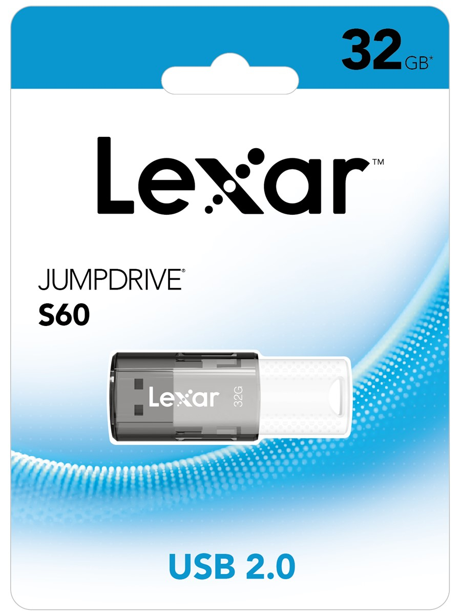 Lexar 32GB LJDS060032G-BNBNG Jumpdrive S60 USB 2.0 Flash Bellek