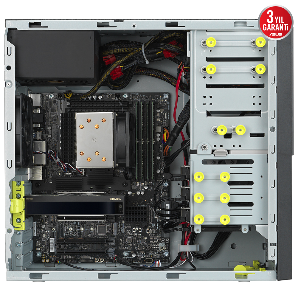ASUS E500 G9-13900K002R İntel i9-13900K 32GB DDR5 1TB SSD 4800MHz Nvidia RTX A4000 16GB Windows 11 Pro Workstation