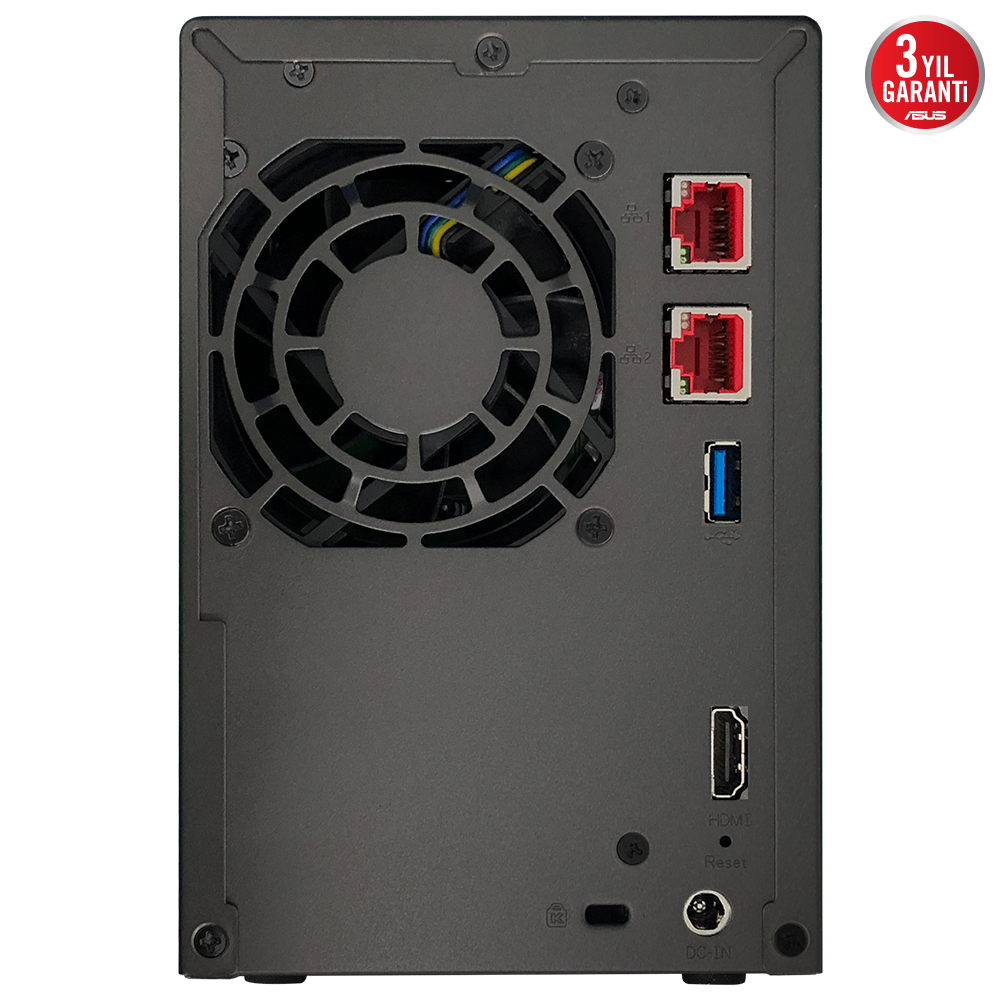 Asustor AS6702T Intel N5105 2 Yuvalı (2X22TB Desteği) 4GB DDR4 Nas Depolama Ünitesi