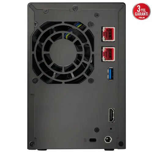 Asustor AS6702T Intel N5105 2 Yuvalı (2X22TB Desteği) 4GB DDR4 Nas Depolama Ünitesi