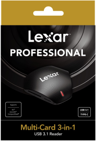 Lexar LRW500URB Card Reader USB 3.1 Type-C UHS-II MicroSD Kart Okuyucu